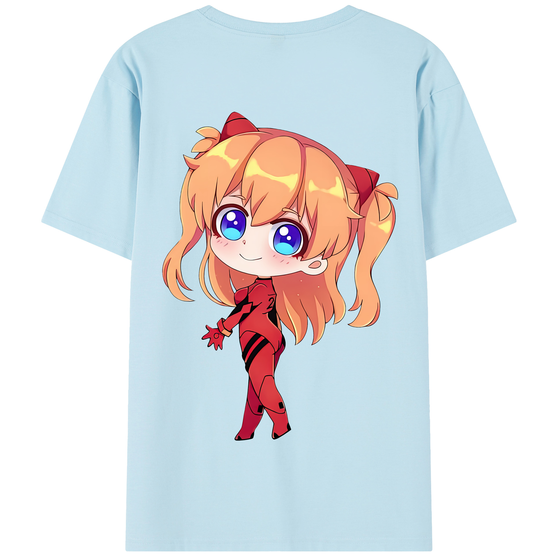 （画像用） EVA 新世紀エヴァンゲリオン 綿100％半袖Tシャツ（背面プリント）